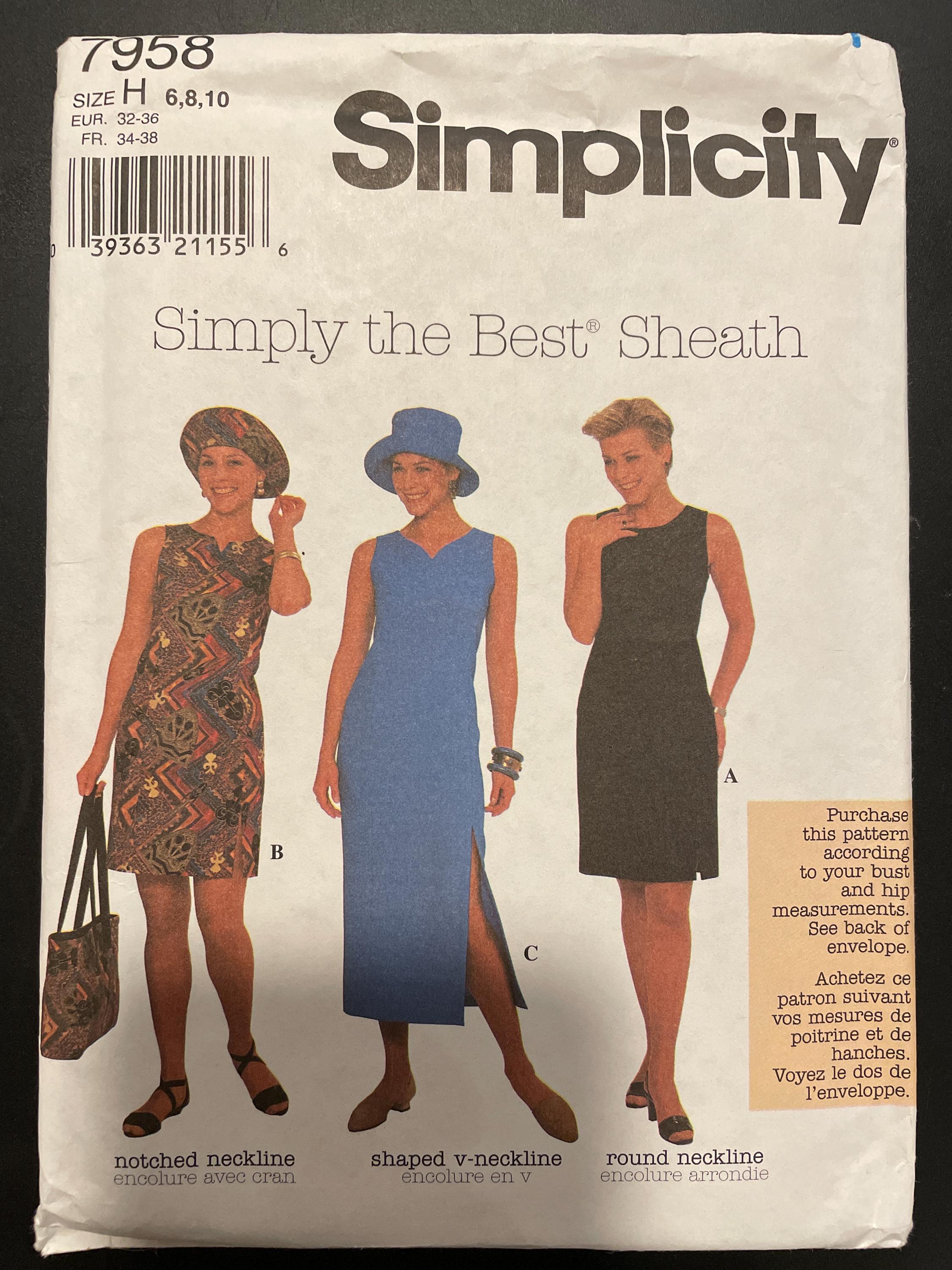 Simplicity 7958 - Etsy