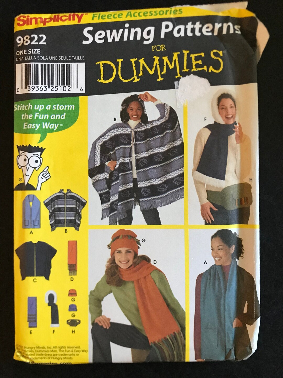 Simplicity 0600 9822 Pattern UNCUT Sewing Patterns for Dummies - Etsy