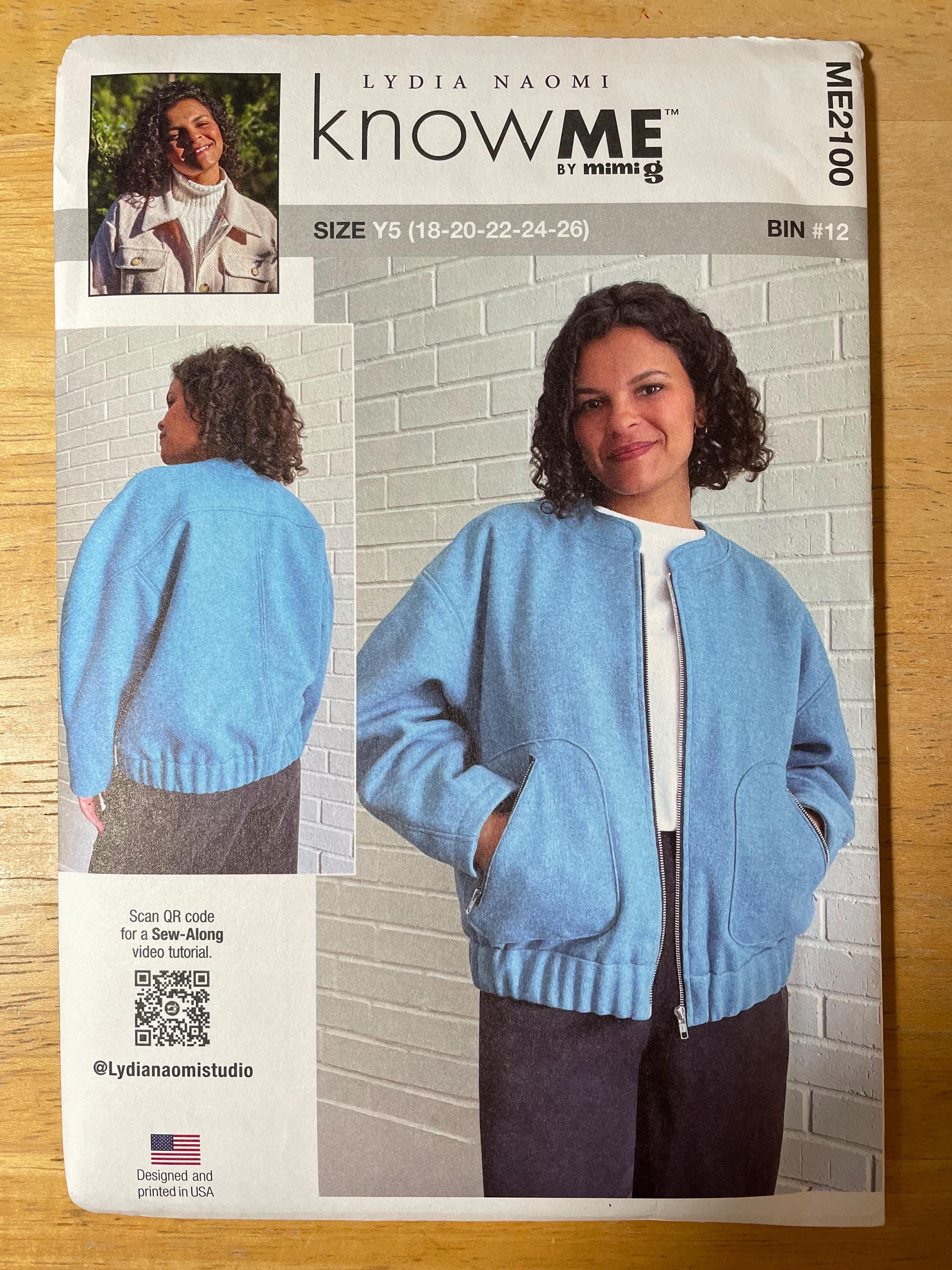 Know Me ME2100 2100 R12214 12214 Pattern UNCUT Lydia Naomi Mimi G