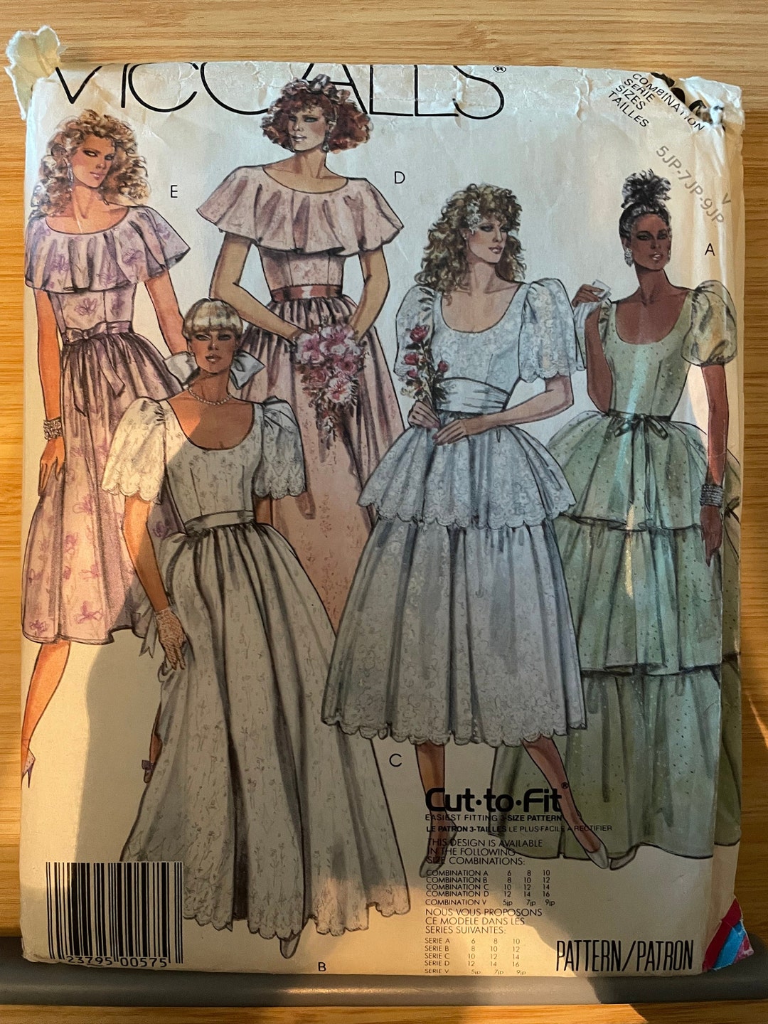 Mccalls 3048 Pattern UNCUT 1980s Vintage Scoop Neck Fit