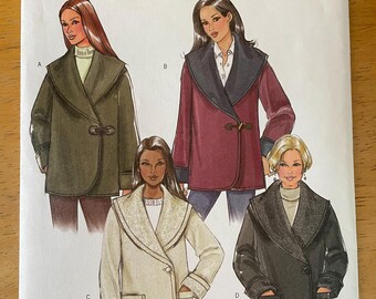 Butterick B5715 5715 Pattern UNCUT Easy Loose Fitting Pullover Unlined ...