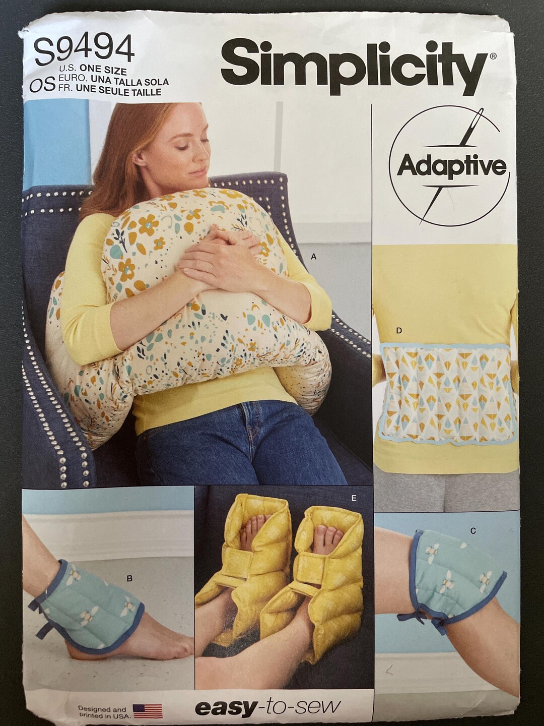 Simplicity S9494 9494 Pattern UNCUT Adaptive Easy to Sew Hot and Cold ...