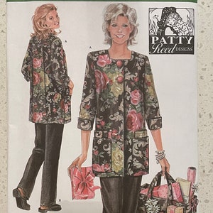 Simplicity 4746 Pattern UNCUT Patty Reed Designs Hobby Coat Square Neck ...