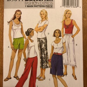 Butterick 5620, Tunic Top, Pant, Pant Suit, Plus Size Pattern, Women Sewing  Pattern, Sleeveless Top, Boat Neckline, Size 12-14-16, UNCUT -  Canada