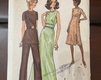 Mccalls 5061 Pattern UNCUT 1970s Empire Waist Sundress or Tennis Dress  Halter, Sleeveless or Criss Cross Straps Style Size 8 10 12 - Etsy