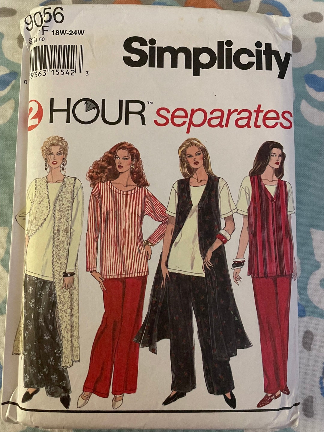 シェリコ♡ Simplicity 9056 Pattern UNCUT 1990s Vintage 2 Hour Separates