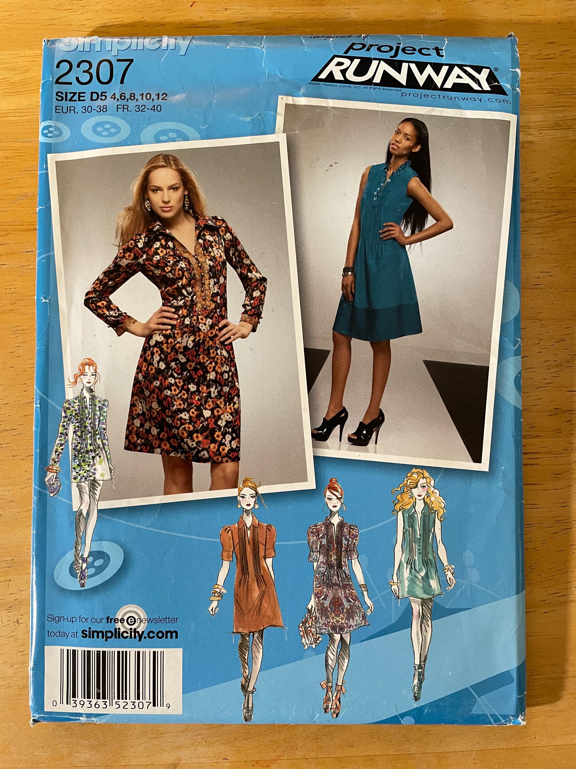 Pintuck Front Dress Sewing Pattern - Etsy