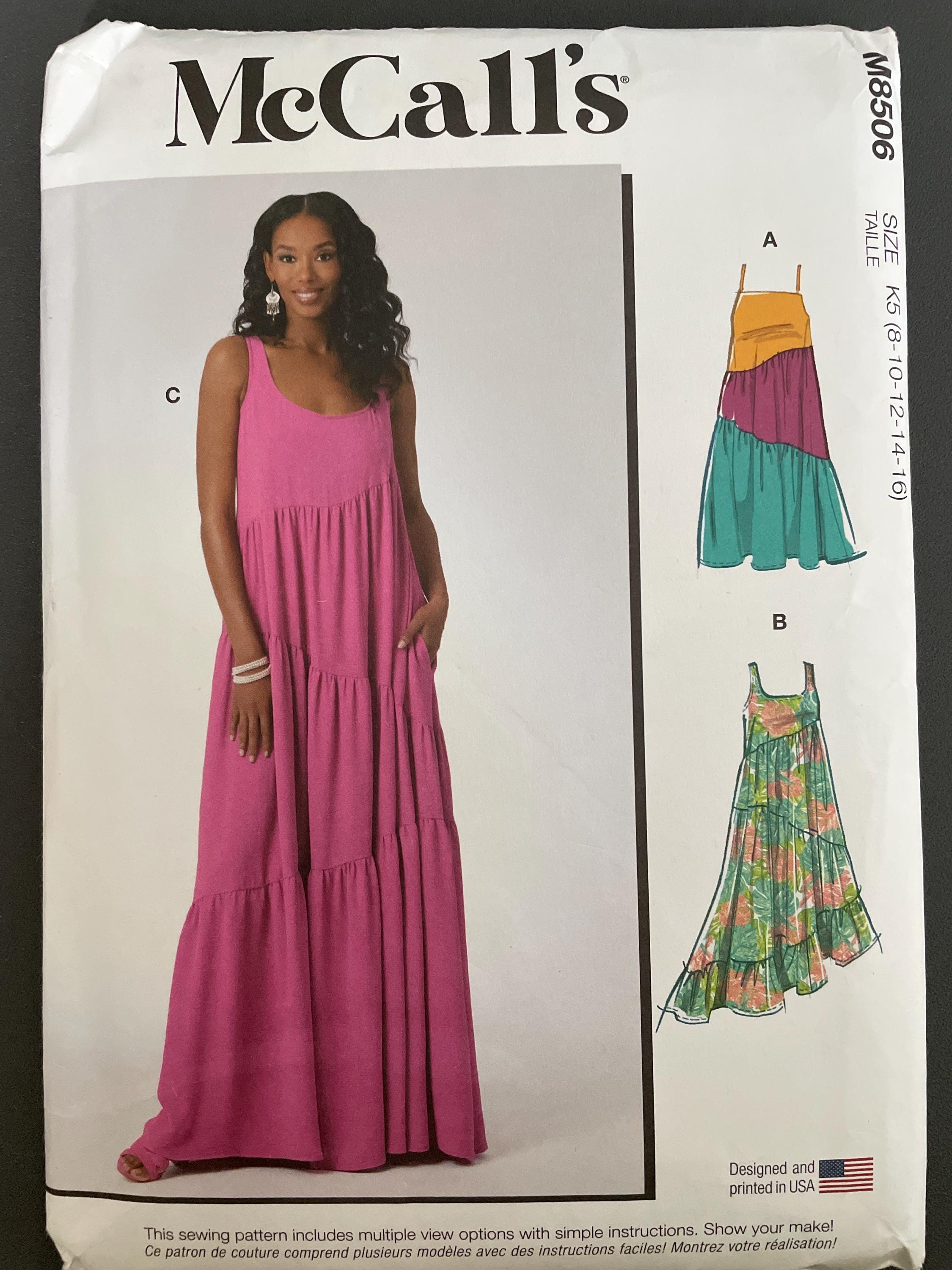 Voile Maxi Dress Pattern