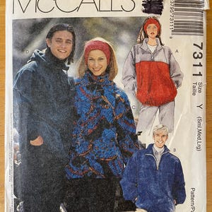 May include: McCall's sewing pattern envelope featuring illustrations of outerwear designs. The cover includes images of people wearing the garments, with the text "Learn to Sew for Fun."