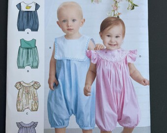 Simplicity 4243 Simplicity 4243 Pattern UNCUT Easy to Sew Baby's Outfit Boys Girls ...