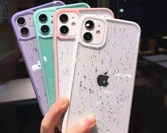 Star Glitter Case Etsy Star Glitter Case Etsy