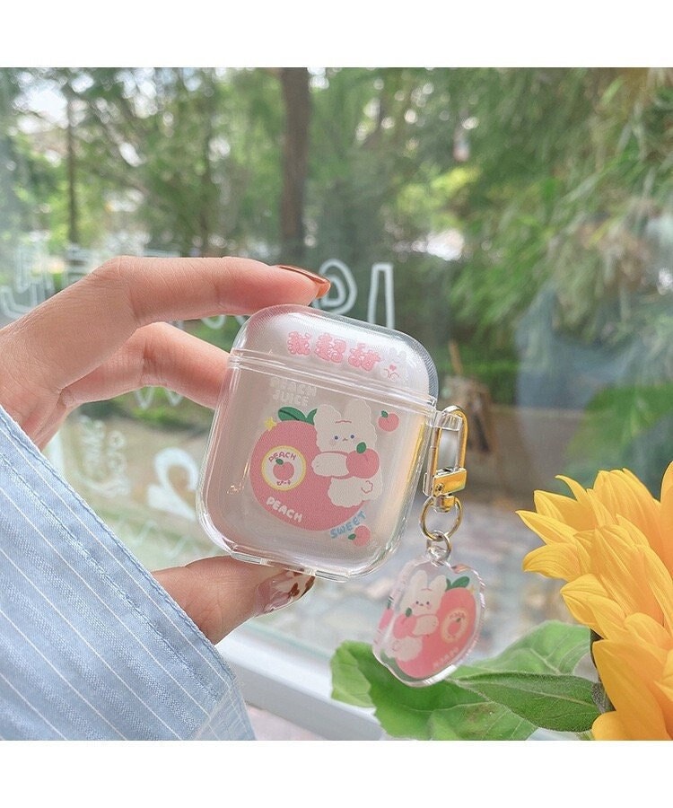 repræsentant Bane spisekammer Kawaii Bear Airpods Case Anime Airpod Case Bunny Airpods - Etsy