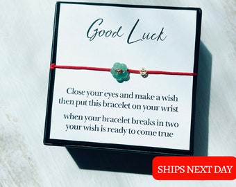 Jade Flower Red String Bracelet, Good Luck Charm, Adjustable Friendship Jewelry