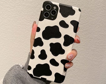 Cow Print iPhone 13 11 12 Pro Max case, iPhone XR case, iPhone XS Max Apple Case, iPhone X Case, iPhone 7 Plus iPhone 8 Plus case, iPhone 7