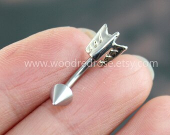 Silver Arrow Belly Button Jewelry Ring,Tribal Arrow Head,little arrow belly button jewelry, friendship belly rings,summer jewelry