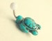 Teenage mutant ninja turtle, Turquoise Turtle Belly Button Rings, turtle body piercing, Turtle belly rings, No Dangle Belly Ring 