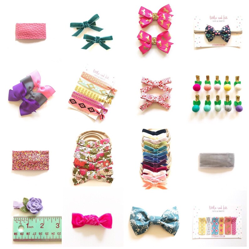 Hair accessories for girls MERMAID VIBES hot pink gold honeycomb leather snap clip Hair clips toddler Hair clips girls Leather hair clip