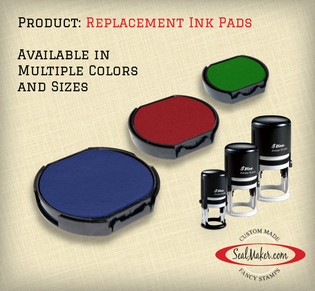 Replacement Inkpad for Stamps Etsy