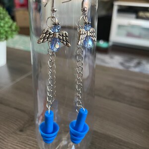Angel Earplug Earrings for ADHD, Concerts, Music Festivals, Studying