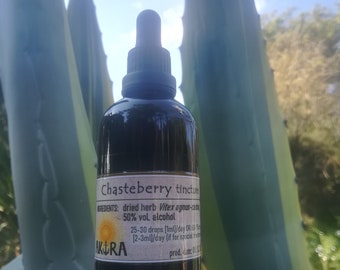 Chasteberry [Vitex agnus-castus] Tincture ~ Female Herb ~ Women's Herb ~ Monk's pepper ~ hormones' balance ~ adaptogen herbs ~ Mönchspfeffer