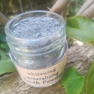 Extra Whitening ~Remineralisierendes Zahnpulver ~Biologisch~Alles natürlich~Vegan ~Mundhygiene ~ therapeutische Qualität ~ Lebensmittelqualität ~ Fluoridfrei