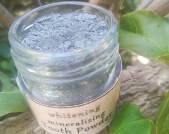 Extra tandpoeder: biologisch, veganistisch, fluoridevrij ~ Volledig natuurlijke mondhygiëne ~ Foodgrade