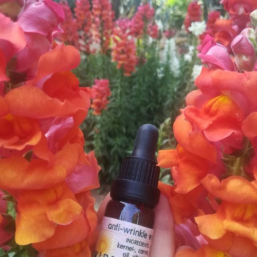 Anti-Falten (unter) Augenserum ~ Ganz-Natürlich ~ Biologisch ~ Vegan ~ Stimmungsaufhellend