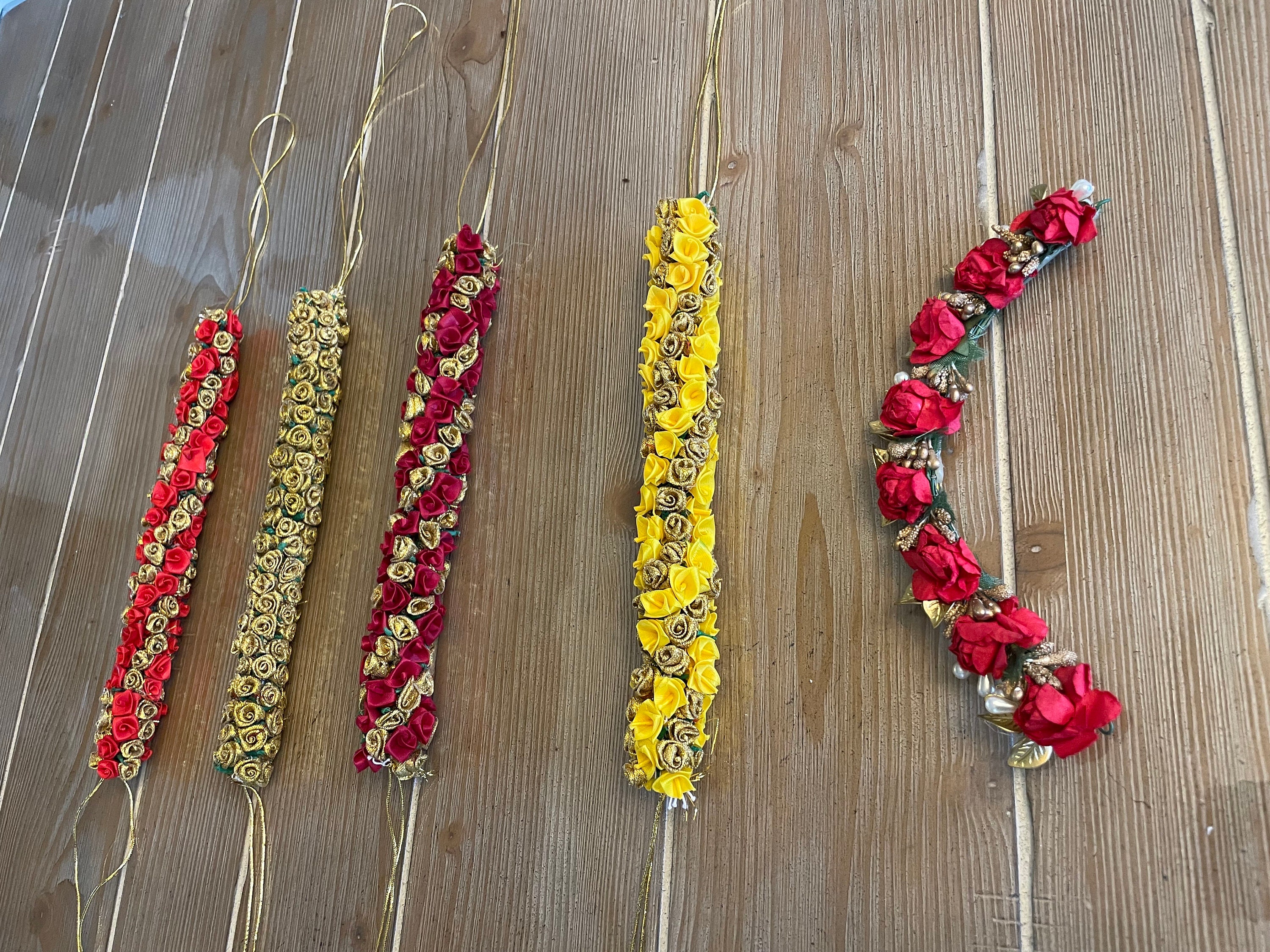 Hair Accessory Fabric Bollywood Gajra Veni for Women 