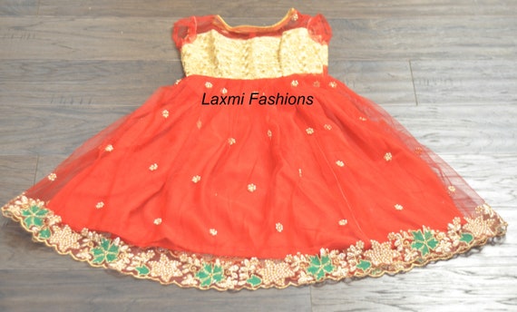 Net Designer Readymade Princess Kids Gown DT51842