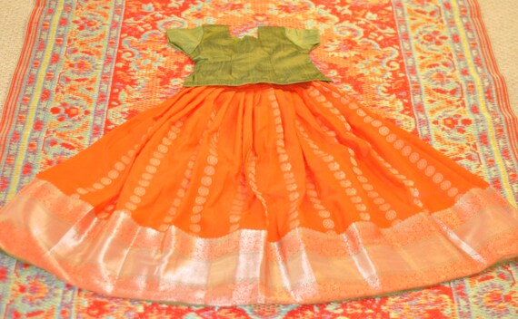 babies pattu langa designs