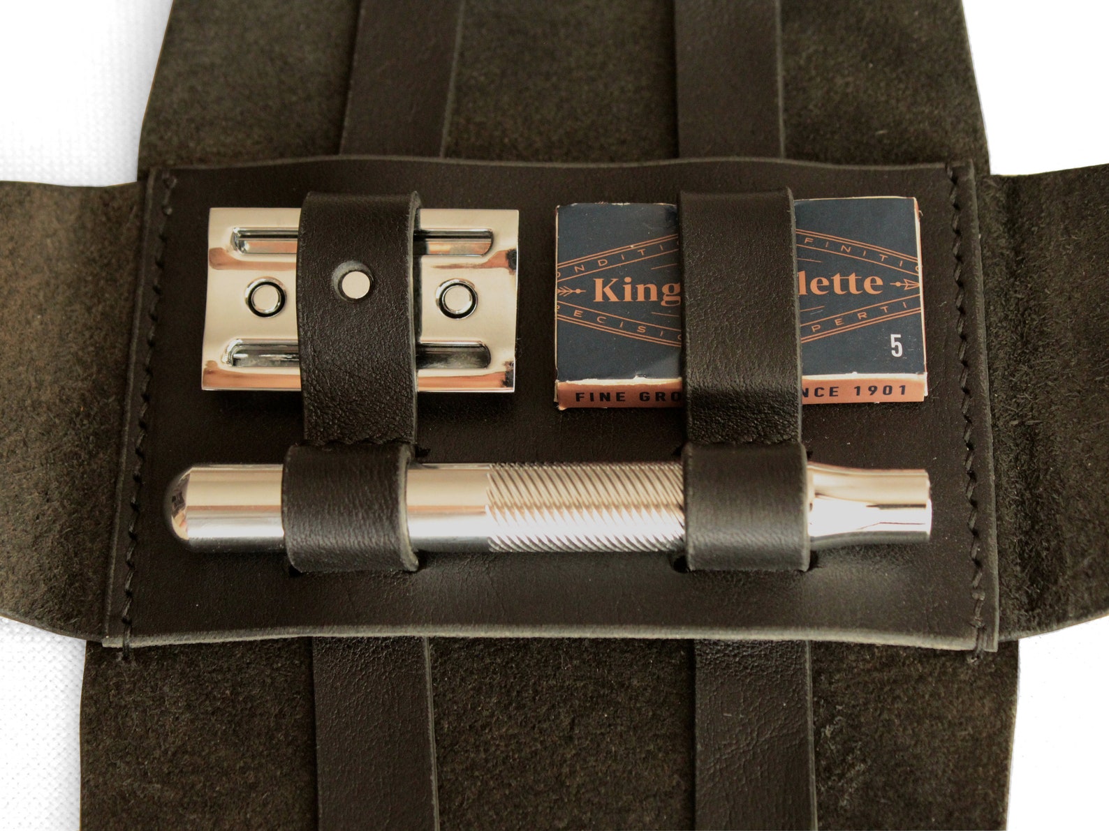 Handmade Leather Shaving Kit/ Personalized Shaving Kit Bag/ Etsy