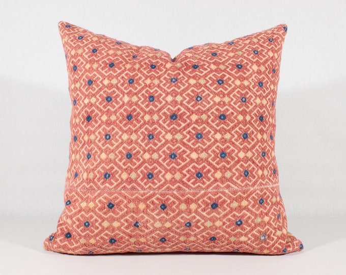 18x 18 Chinese Wedding Blanket Pillow Cover/vintage Ethnic