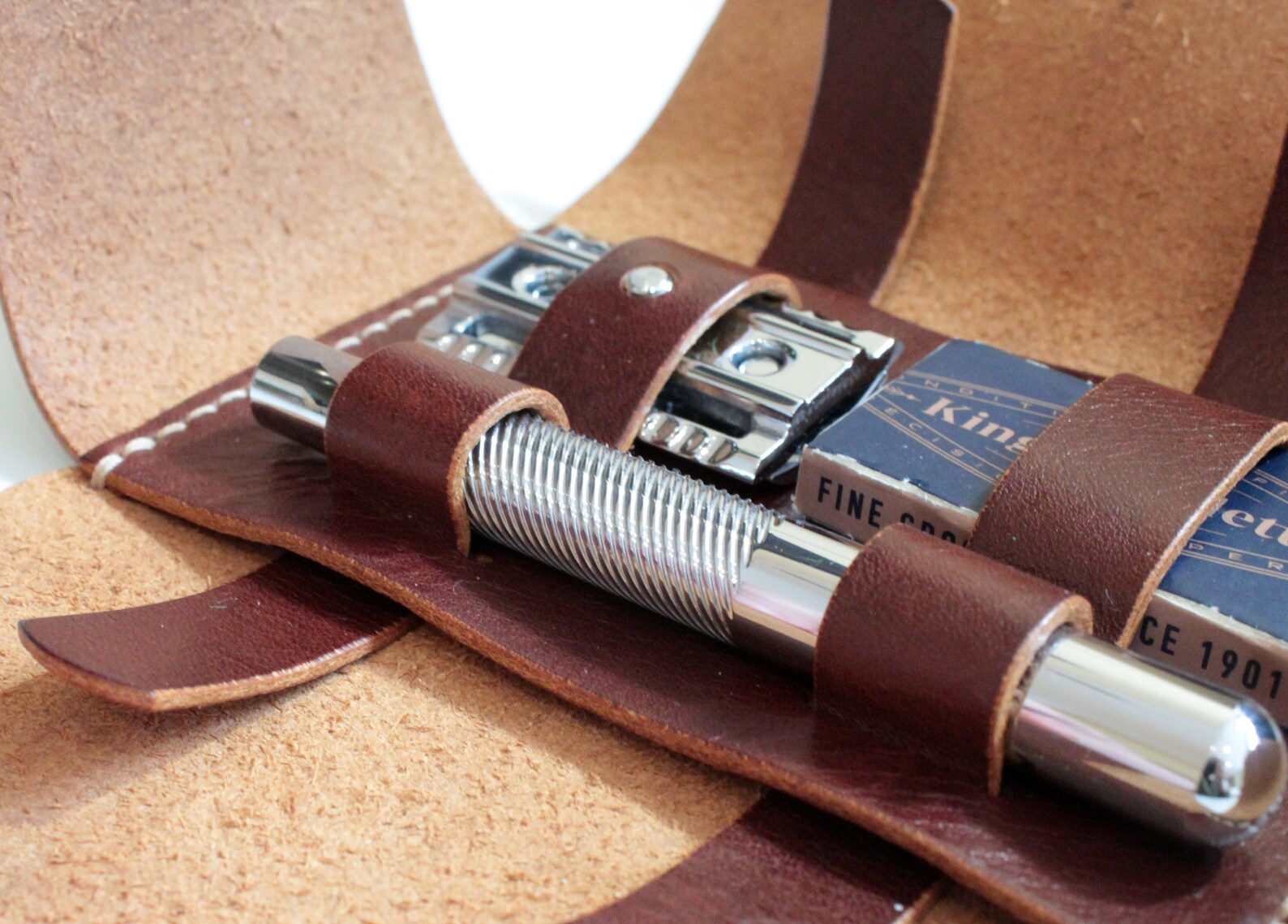 Handmade Leather Shaving Kit/ Personalized Shaving Kit Bag/ Etsy