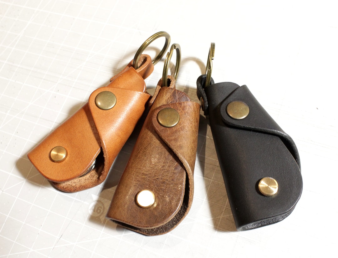 Trans Key Holder Leather Key Holder, Portable Key Organizer With Ring or Swivel Clasp - Etsy