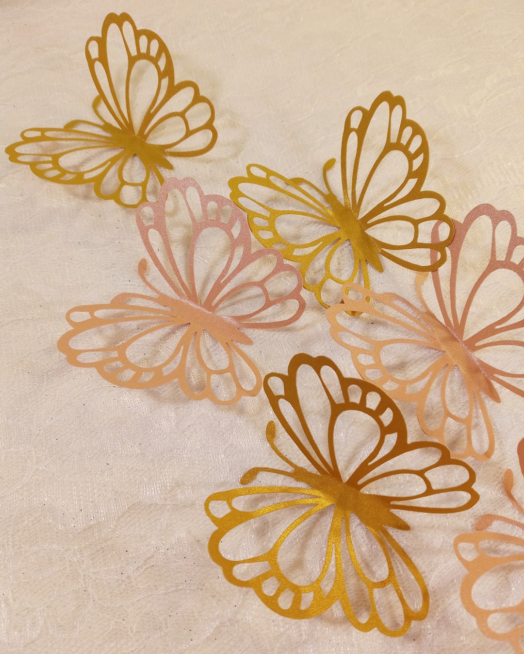 3D Paper Butterflies Butterfly Wall Art Butterfly Party - Etsy