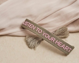 listen to your heart Armband