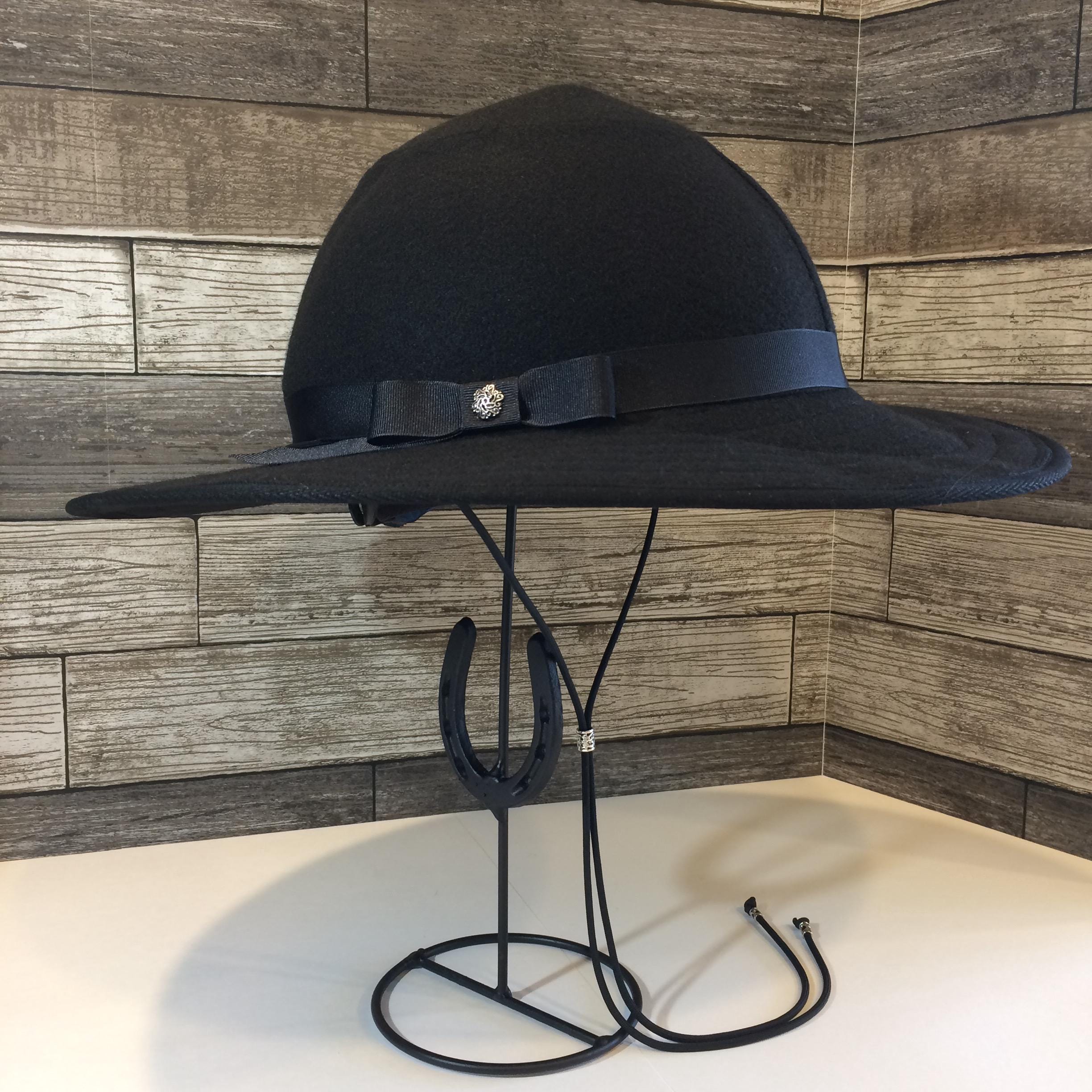 Round Flat Brim Helmet Hat - Etsy