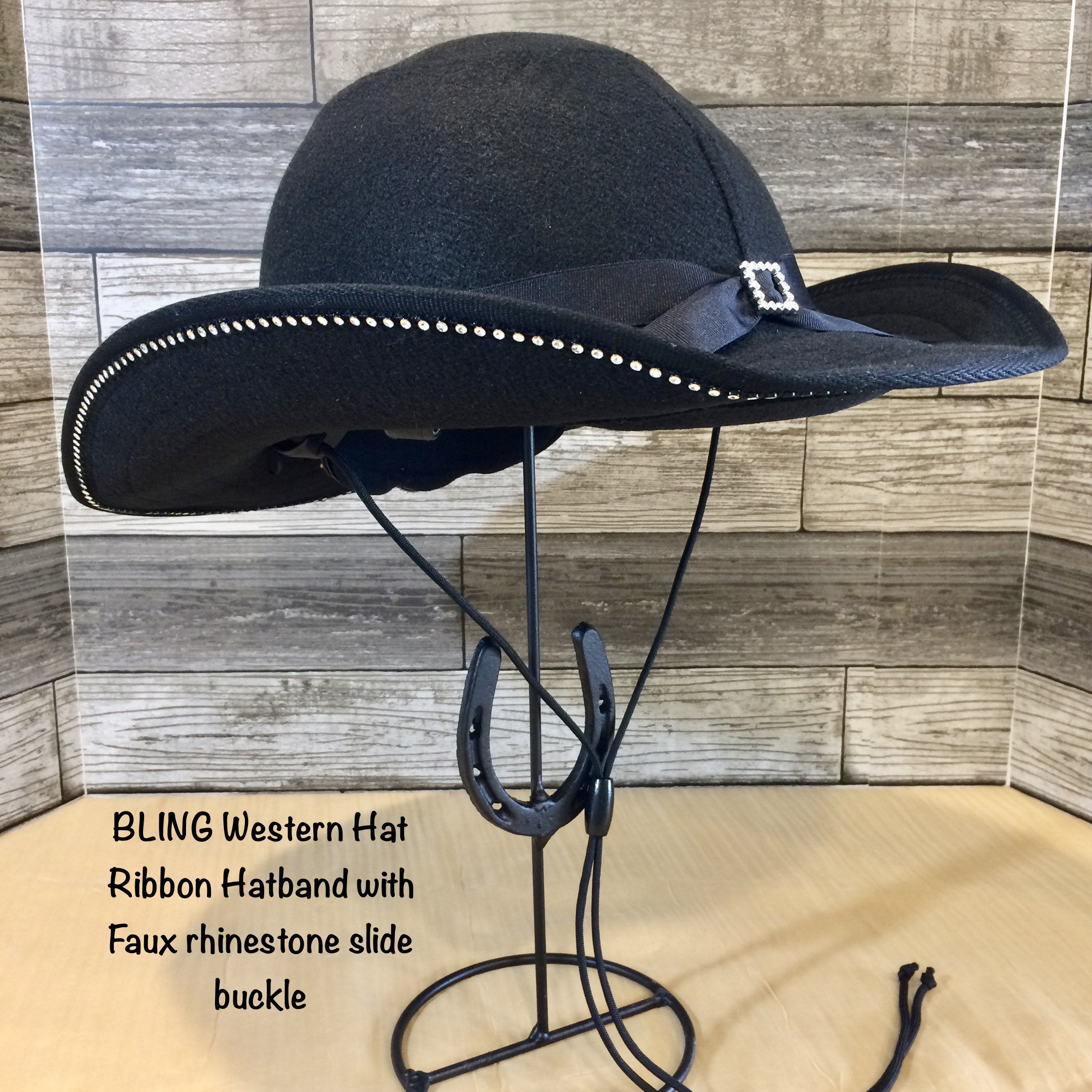 Fallin' Cowgirl Western Boho Brown Felt Hat Custom Branding