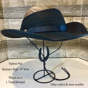 TOPLESS  Helmet Hat, Western style
