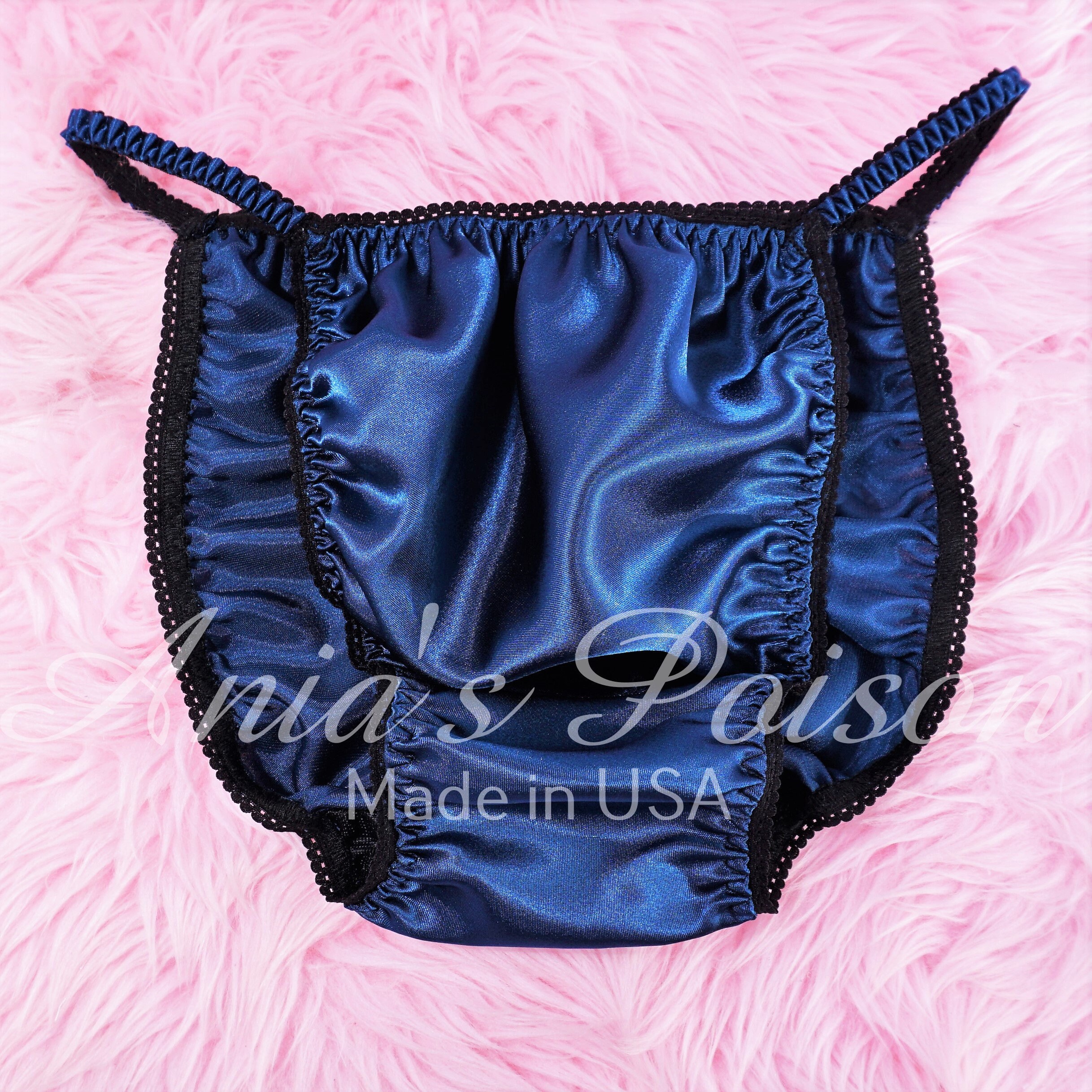 Satin panties man deals