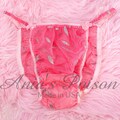Valentine's Day Sissy Panties RARE sheer mesh sparkle Frilly String exotic PINK Bikini panties, Skirt, Bra  S- Xxl