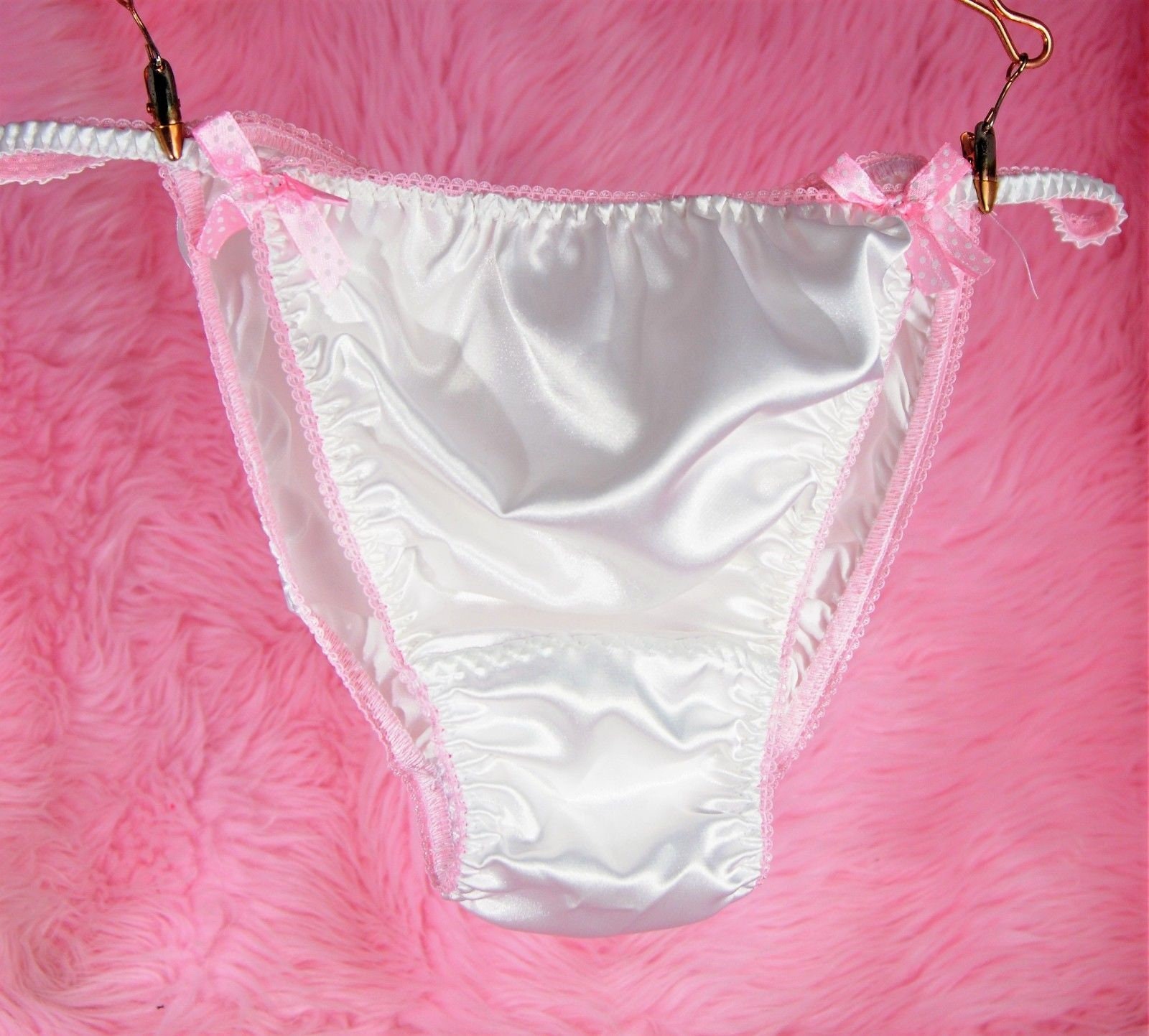 Mutandine Donna In Raso Sissy – Bikini Stringato Giorni Della Settimana, Taglie 5-9, Multicolor