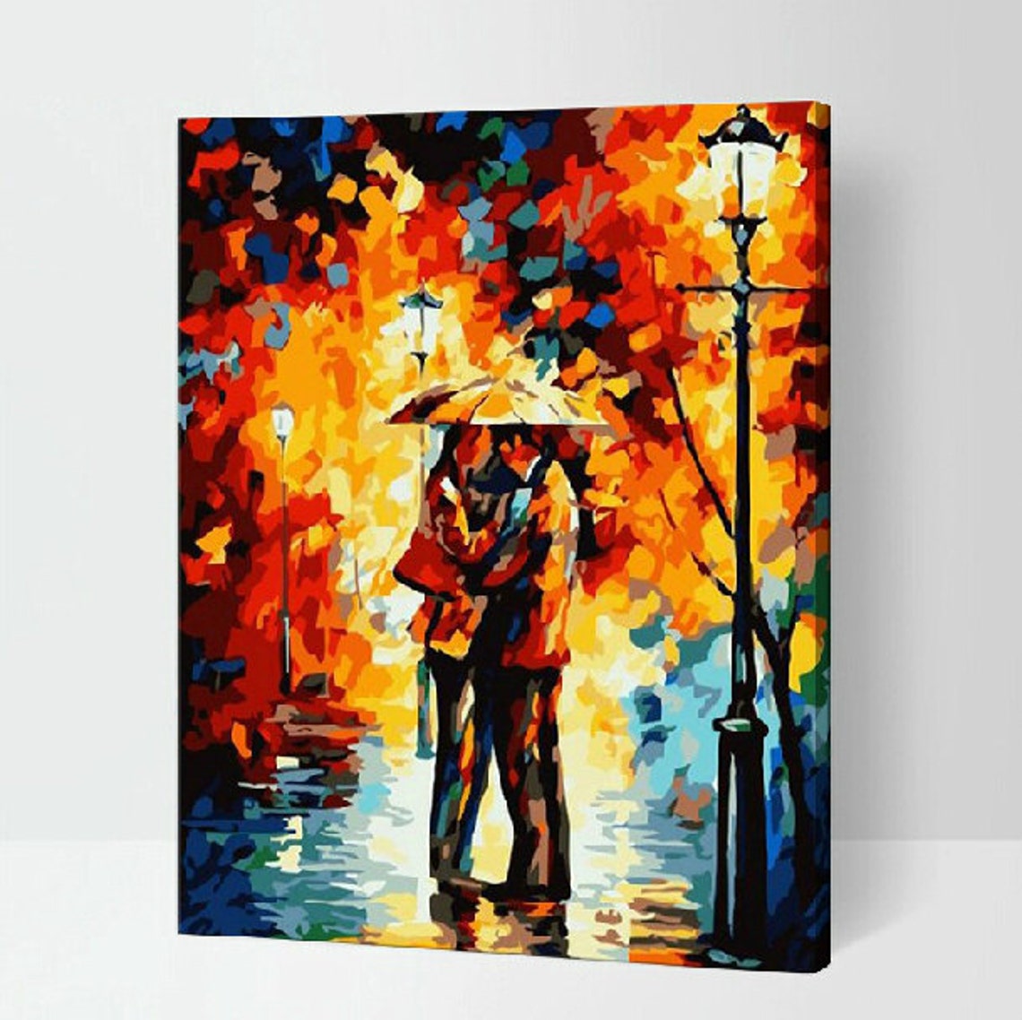 Couple Painting DIY Painting Kit Paint By Numbers Kit DIY Oil Etsy