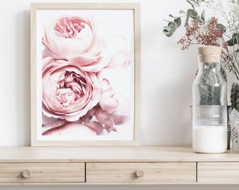flower poster etsy