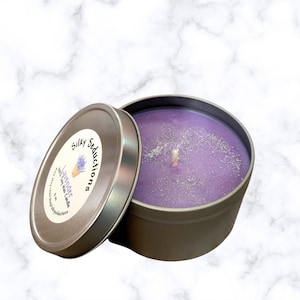 Lavender Soy Candle 8oz | Hand Poured | 100% Soy | Relaxing Candle | Sleep |