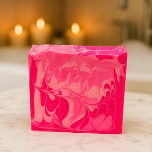 Snow fairy soap | fairy soap | pink soap | winter soap | christmas soap | stocking stuffers | sweet soap