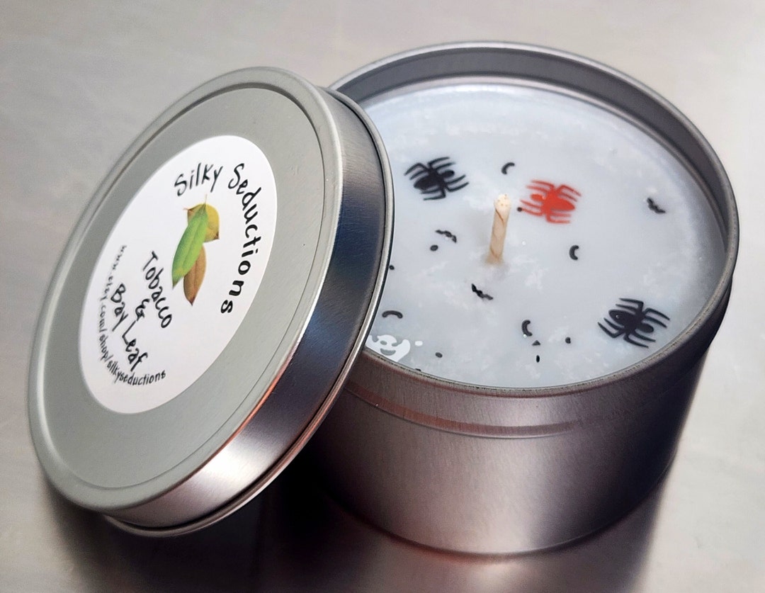 Tobacco & Bay Leaf Soy Candle Fall Candles Man Candle Etsy