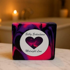 Midnight Love Soap | Love Spell | Gifts for her | Valentines Day | Anniversary