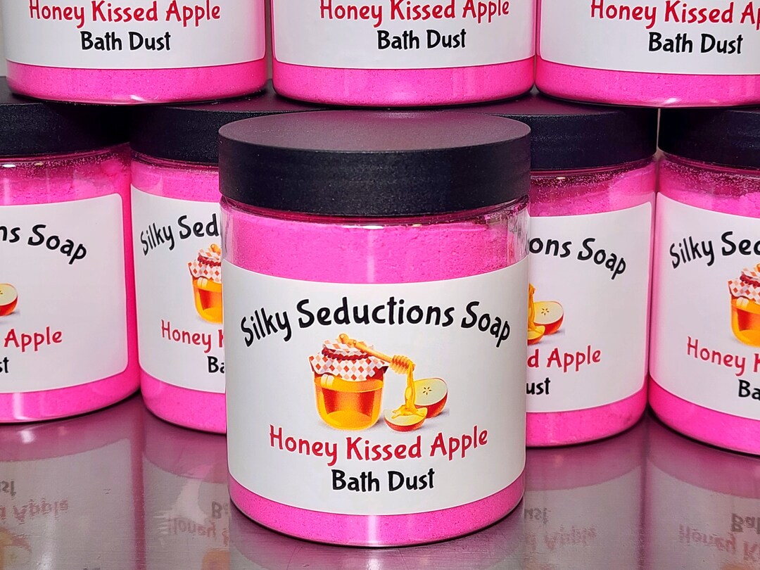 Honey Kissed Apple Bath Dust Bath Bomb Dust Bubble Bath Bath Fizz ...