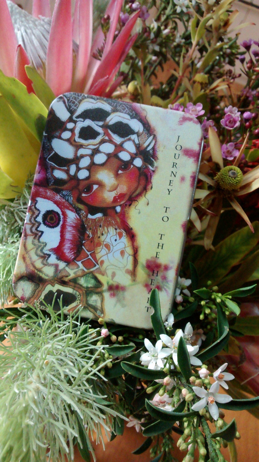Journey to the Heart Oracle Cards, Oracle Cards in lovely fairy tin, …